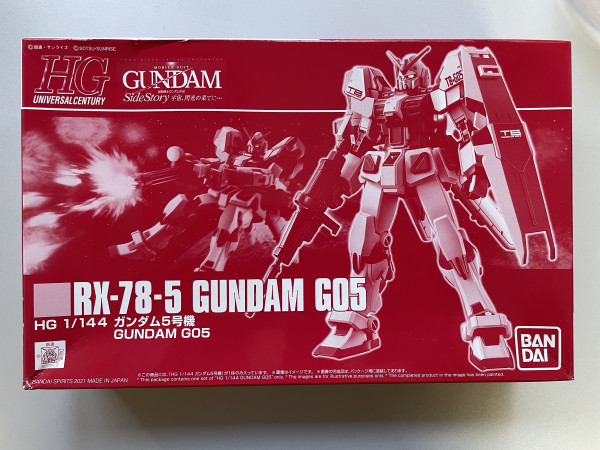 HGUC RX-78-5 Gundam Unit 5 G05