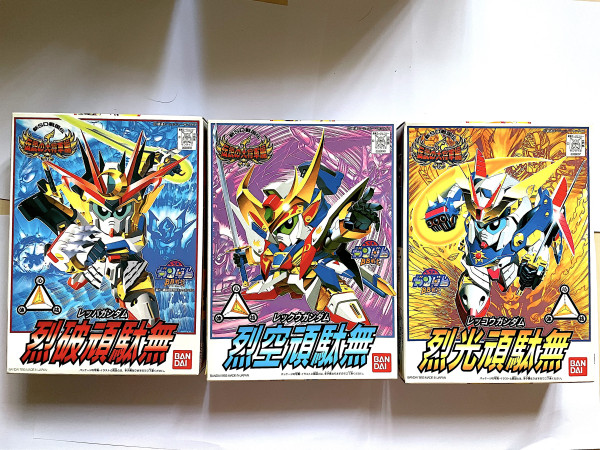 SD Gundam - 新SD戰國伝- 烈光，烈空，烈破(3款)