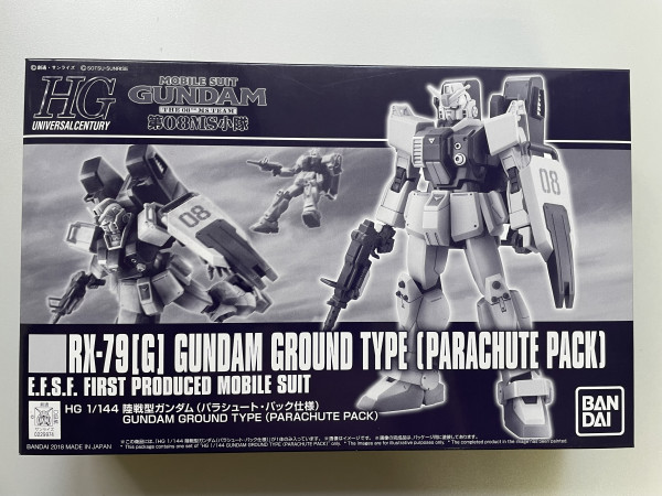 The 08th MS RX79(G) Team HGUC Gundam Ground Type 