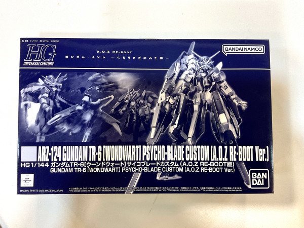 HG - ARZ-124 Gundam TR-6 ([Wound Wart] Psycho Blade Custom (AOZ RE-BOOT version) -boot ver-]