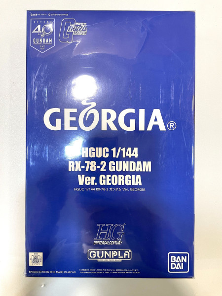 HG- HGUC 1/144 Rx-78-2 Gundam Ver. GEORGIA