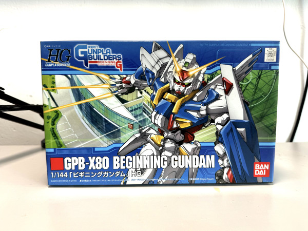 Gundam_Gunpla Builders GPB-X80 Beginning Gundam 寄