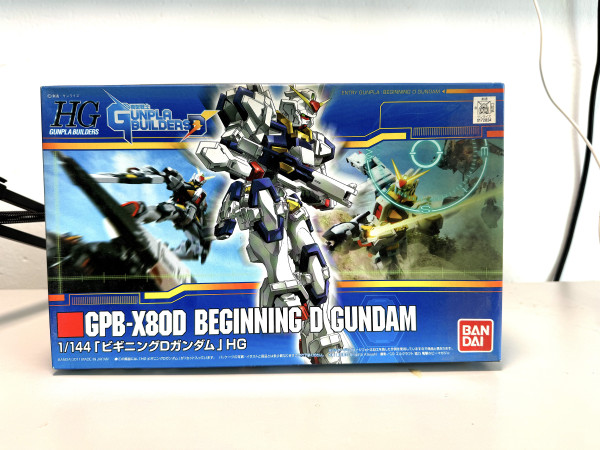  Gundam_Gunpla Builders_GPB-X80D Beginning D Gundam 寄